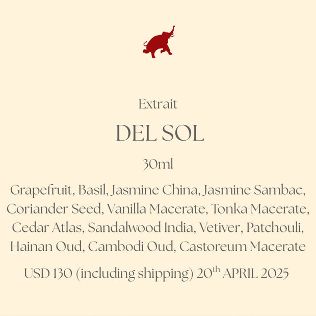 DEL SOL Extrait  30ml - Ahom World