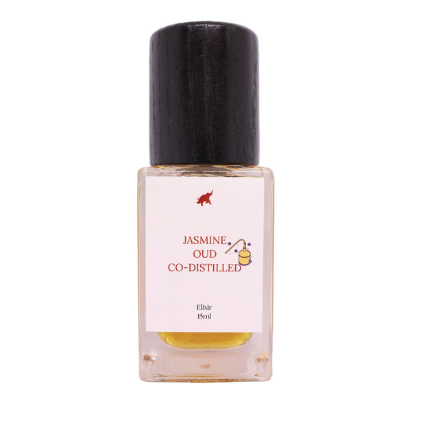 JASMINE OUD CO-DISTILLED Elixir 15ml - Ahom World