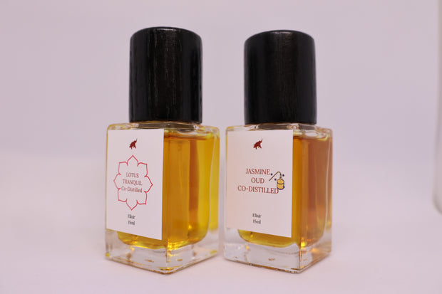 JASMINE OUD CO-DISTILLED Elixir 15ml - Ahom World