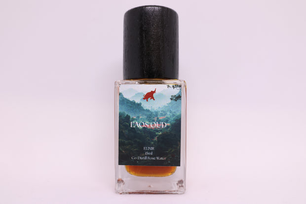 LAOS OUD ELXIR 15ml (co-distill in Rose water)