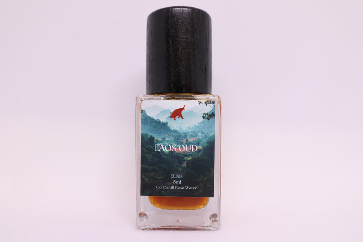 LAOS OUD ELXIR 15ml (co-distill in Rose water)